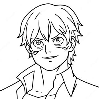 Gambar Mewarnai Todoroki Dalam Aksi 124253-58471