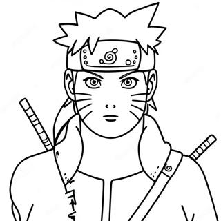 Halaman Mewarnai Naruto Shippuden 124354-58541