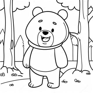 Halaman Mewarnai We Bare Bears 124638-58762