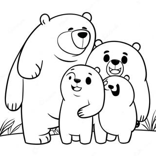 Halaman Mewarnai We Bare Bears 124638-58763