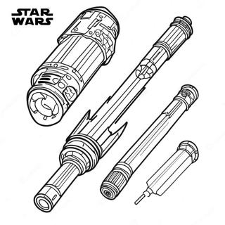 Halaman Mewarnai Lightsaber 124922-58983