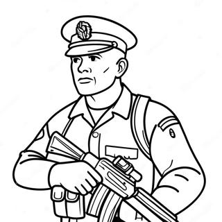 Halaman Mewarnai Marinir Yang Berani Dalam Pertempuran 125208 59215