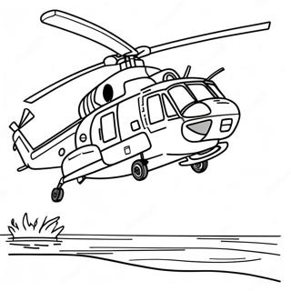 Halaman Mewarnai Helikopter Korps Marinir 125209-59218