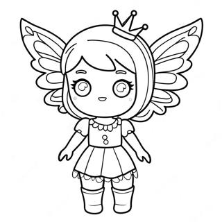 Halaman Mewarnai Karakter Dongeng Roblox Royale High 125388-59356