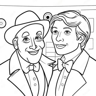 Halaman Mewarnai Aktor Teater Yang Menawan 125440-59399