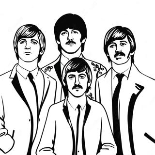 Halaman Mewarnai Beatles 126701-60363