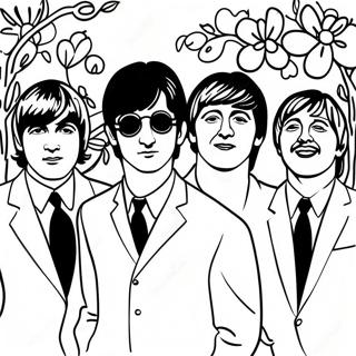 Halaman Mewarnai Beatles 126701-60364