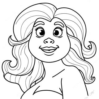 Halaman Mewarnai Ursula Penyihir Laut 126730-60393