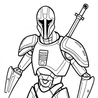 Gambar Mewarnai Jenderal Grievous Dalam Starfighter 126938-60557