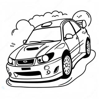Mewarnai Rally Subaru Impreza 126989-60597