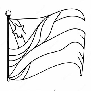 Halaman Mewarnai Bendera Kuba Yang Berani 127091-60676