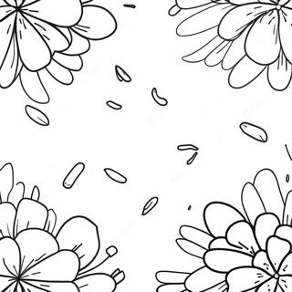 Halaman Mewarnai Kelopak Bunga Sakura Yang Jatuh 127115-60691