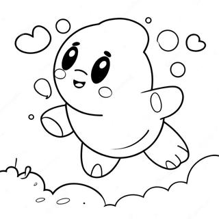 Kirby Halaman Mewarnai