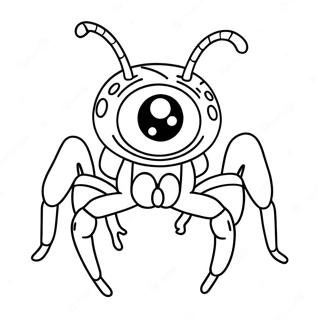 Halaman Mewarnai Lucas Si Laba Laba Yang Lucu 128351-61779