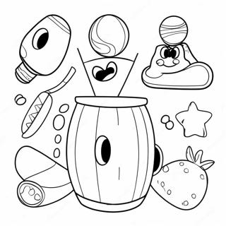 Halaman Mewarnai Permainan Pj Yang Menyenangkan 128505-61896