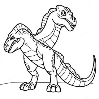 Halaman Mewarnai Indoraptor Yang Garang 129636 62784