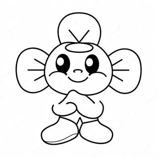 Halaman Mewarnai Karakter Shamrock Yang Imut 130665-63585