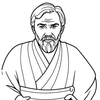 Obi Wan Kenobi Halaman Mewarnai 131048-63870