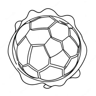 Halaman Mewarnai Bola Sepak Di Udara 13148 2878