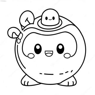 Halaman Mewarnai Tamagotchi 131640-64327