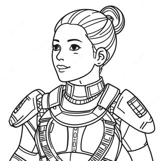 Halaman Mewarnai Karakter Apex Legends 132155-64734