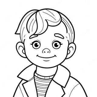 Halaman Mewarnai Anak Yang Percaya Diri 132515-65014