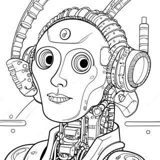 Halaman Mewarnai Teknik Robotik 133338 65652