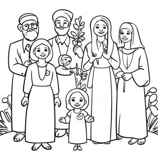 Shavuot Halaman Mewarnai