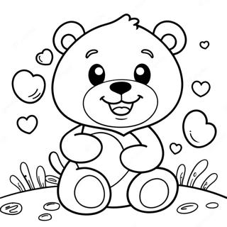 Halaman Mewarnai Care Bears 134187-66304