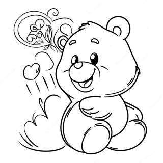 Halaman Mewarnai Care Bears Vintage 134188-66307