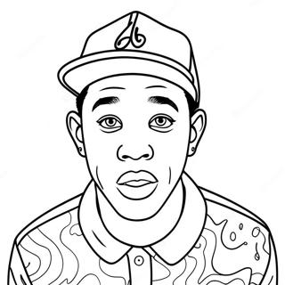 Gambar Mewarnai Tyler The Creator 134750-66742