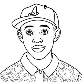 Gambar Mewarnai Tyler The Creator 134750-66743