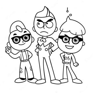 Halaman Mewarnai Fairly Oddparents 135083-67002