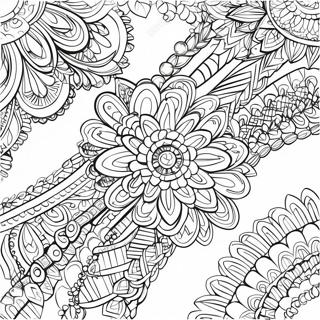 Halaman Mewarnai Gelang Persahabatan Rumit 135954-67691