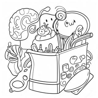 Halaman Mewarnai Alat Terapi Perilaku Kognitif 136337 67994