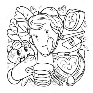 Halaman Mewarnai Alat Terapi Perilaku Kognitif 136337 67995