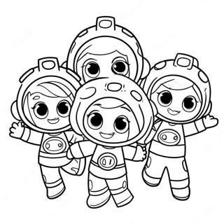 Halaman Mewarnai Karakter Tim Umizoomi 137722-69218