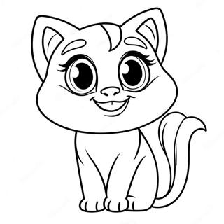 Halaman Mewarnai Angela Yang Berbicara Stylish 137827 69306