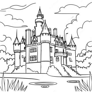 Halaman Mewarnai Kastil Aincrad 137928-69381