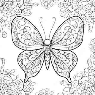 Halaman Mewarnai Sutra Dengan Pola Yang Cerah 138135 69547