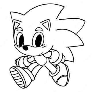 Halaman Mewarnai Sonic The Hedgehog 138413-69752