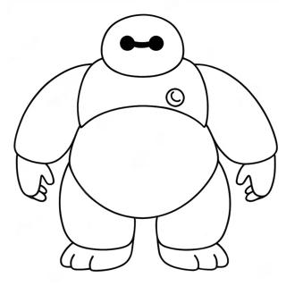 Halaman Mewarnai Baymax 138438-69772