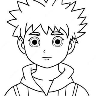 Halaman Mewarnai Killua 138591-69891