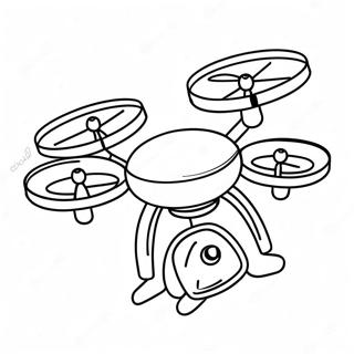 Halaman Mewarnai Drone 138668-69950