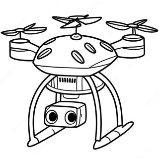 Halaman Mewarnai Drone 138668-69951