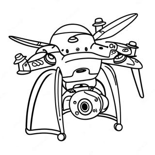 Halaman Mewarnai Drone 138668-69952