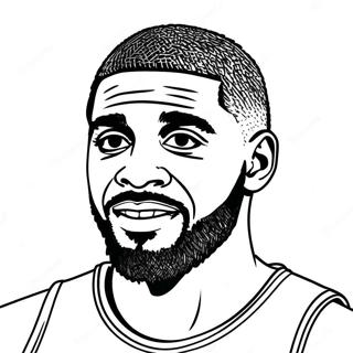 Halaman Mewarnai Kyrie Irving 139231-70392