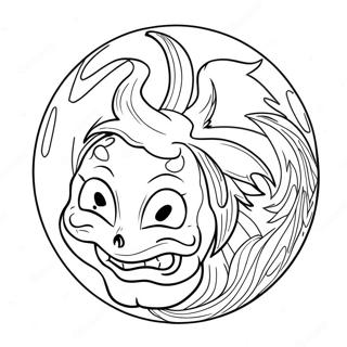 Halaman Mewarnai Bentuk Hollow Ichigo 139593-70686