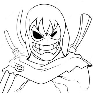 Halaman Mewarnai Bentuk Hollow Ichigo 139593-70687