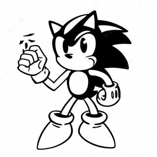 Gambar Mewarnai Shadow Sonic Dengan Chaos Emerald 14055-3070